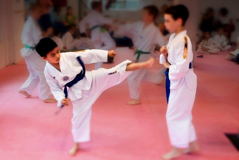 Kampfsport für Kinder Taekwondo